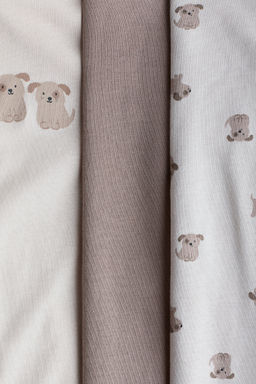 Pack de 3 pijamas enteros con cremallera