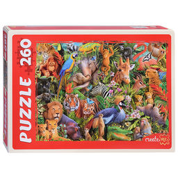Пазлы 260 "Джунги №1"