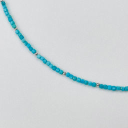 Бусы-чокер из Бирюзы