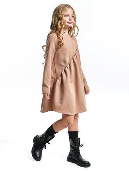 Платье для девочки праздничное UD 7843 т.бежевый - Mini maxi фото 5