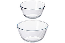 Набор 2 салатников 1050 мл, 2,1 л Crystal glass, стекло - Elan gallery фото 12