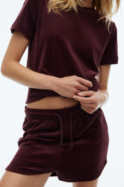 Pantal?n corto en velour - H&m фото 3