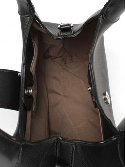 Сумка женская искусственная кожа DJ-7058-2-BLACK, 1отд, плечевой ремень, черный SALE 261454 - Adelia фото 8