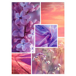 Тетрадь арт. 69251 СИРЕНЕВЫЙ МИКС / А4, 96 л., твёрдый переплёт 7БЦ, полноцветная печать, глянцевая ламинация. Блок - белый офсет, 65 г/м?, печать в одну краску, клетка,