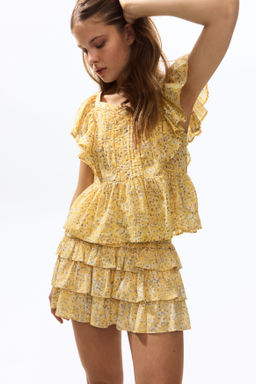 Minifalda pantal?n de viscosa con volantes - H&m фото 5