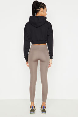 Vizon Genis Bel Lastikli Ekstra Toparlay?c? Tam Boy Orme Spor Tayt TWOAW21TA0029