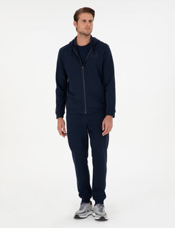 Lacivert Slim Fit 3 _plik Pa_as_ Lastikli E_ofman Alt_