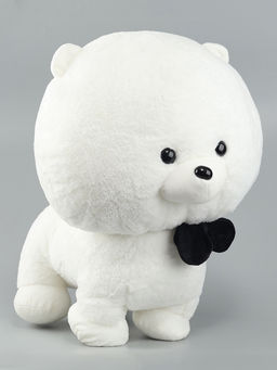 Мягкая игрушка «Собака в бабочке», 60 см, белая