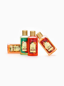 Цена за 2 шт. Гель для душа новогодний, аромат: сливочный мандарин, 100 мл, Ural Lab фото 10