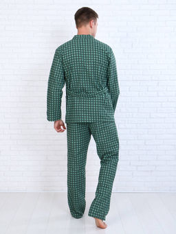 Пижама мужская,модель203,фланель (Альберто, вид 3) - Ивановотекстиль фото 2