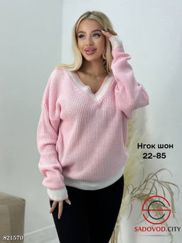 Свитер женский с V-вырезом - Bruno фото 10