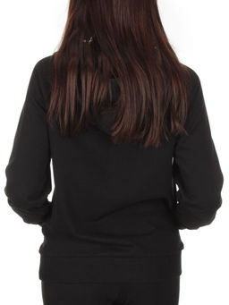 NOE07 BLACK Костюм спортивный женский (хлопок 90%, полиэстер 10%) - Fashion фото 6