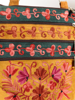 Сумка замшевая в ассортименте через плечо 1107/20 - Ганг фото 2