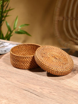 Корзинка плетёная «Дори», 13×13×8 см