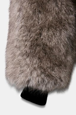 SHORT COAT WITH FAUX FUR HOOD HEIQ XREFLEX TECHNOLOGY SKI COLLECTION - Zara фото 12