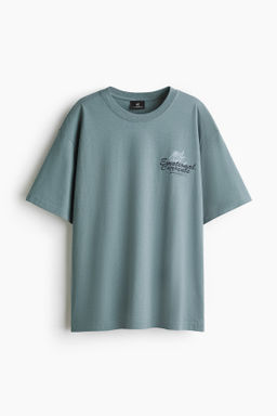 Camiseta con motivo estampado Loose Fit - H&m фото 14