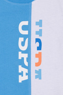 U. S. Polo Assn Детская бирюзовая футболка с круглым вырезом - U.s. polo assn фото 6