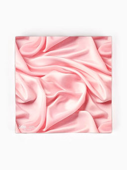 Цена за 5 шт. Коробка для печенья, кондитерская упаковка с пластиковой крышкой, «Шёлковая любовь», 21×21×3 см