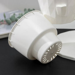 Кашпо RUBY Трио Цв. Белый (Арт. КШ-5436) - Вмс фото 5