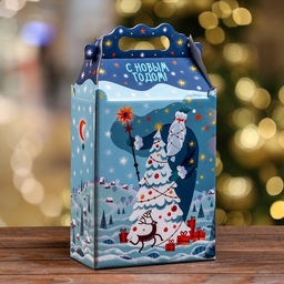 Цена за 5 шт. Подарочная коробка Фантазия в зелёном 17,8 х 10 х 32,5 см - Simaland фото 7