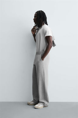PANTAL?N JOGGER RELAXED FIT B?SICO / Gris vigor? - Zara фото 4