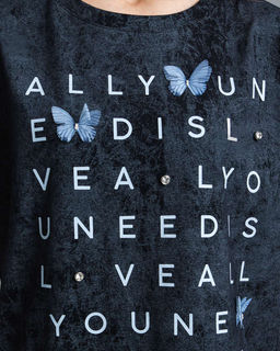 Футболка варёнка с принтом - Sahar art lab фото 5