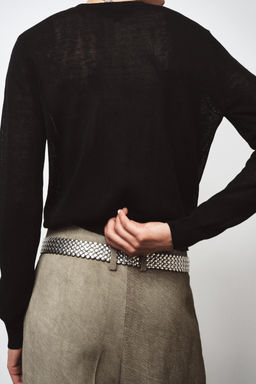 JERSEY PANADERO PUNTO / Negro - Zara фото 3