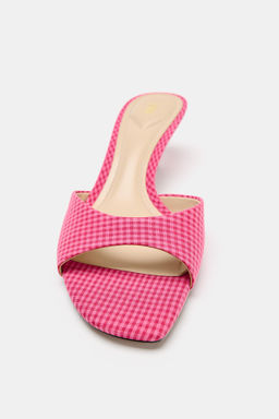 SANDALIA ESTAMPADO VICHY / Multicolor - Zara фото 4