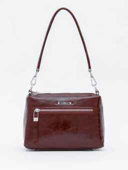 Сумка 0835CB brown Polina&Eiterou