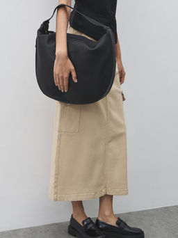 Женская сумка на плечо ARMANI EXCHANGE SUSIE Артикул 4368342, черный  фото 5