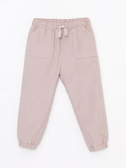 Beli Lastikli Basic K?z Bebek Pantolon