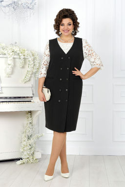 Сарафан Ninele 7443 черный фото 7