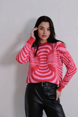 10369 Джемпер розово-красный - Martichelli фото 21