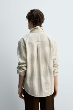 LIMITED EDITION STRIPED SHIRT - Zara фото 12