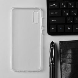 Чехол Innovation, для Samsung Galaxy A02, силиконовый, прозрачный