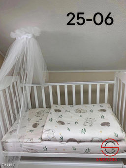 Комплект постельного белья в детскую кроватку