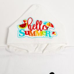 Полотенце-пончо детское махровое Крошка Я Панда 60х120см, 100% хлопок, 300гр/м2  фото 19