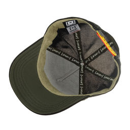 Бейсболка CAPSLAB арт. CL/BEA/1/PCT/MYS Premium Natural mystik (оливковый / черный)