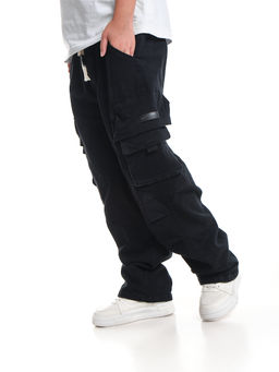 Брюки карго 33-91236 черный - Mini maxi фото 5