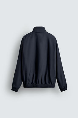 REVERSIBLE WOOL - CASHMERE BOMBER JACKET - Zara фото 8