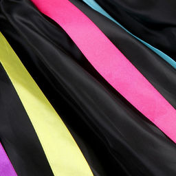 Карнавальный набор «Радужный скелет», платье и ободок, р. S