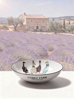 ТАРЕЛКА СУПОВАЯ LEFARD FAMILY FARM 18*5,2 СМ В ФОРМЕ САЛАТНИКА  фото 6