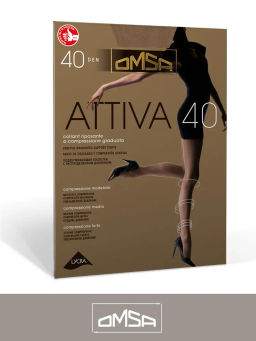 (Omsa) Attiva 40 (ЧЗ) caramello  фото 19