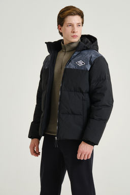 Пуховик короткий Черный - Anta фото 3