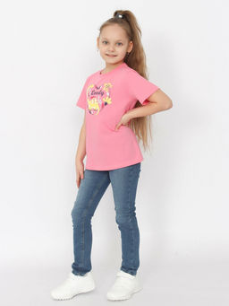 CRB wear / HSKG 63841-27 Футболка для девочки,розовый/Ex.Cherubino  фото 2