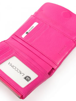 LACCOMA кошелек LA-2089-фуксия натуральная кожа