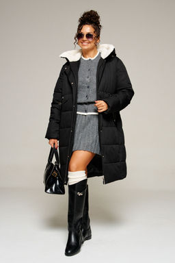 Пальто Beautiful Free 8019 черный