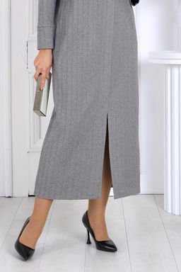 Платье Ninele 6090 светло-серый фото 2