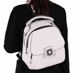 Рюкзак 69142 white  Velina Fabbiano-Safenta