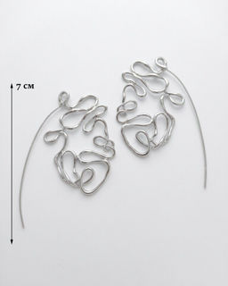 Стильные серьги